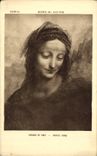 CPA Musee du Louvre Leonardo de Vinci Sainte Anne 
