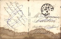 CPA Bonne Fete Femme Militaria