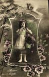 CPA Bonne Annee Enfant