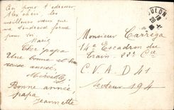 CPA Bonne Annee Enfant