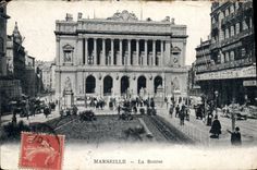 CPA Marseille La Bourse 