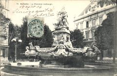 CPA Marseille La Fontaine Estrangin 