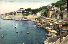 CPA Marseille La Corniche Le Palace Hotel Roubion 