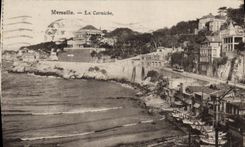 CPA Marseille La Corniche 
