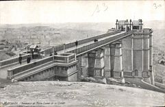 CPA Marseille L'Ascenseur de Notre Dame de la Garde 