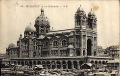 CPA Marseille La Cathedrale 