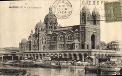 CPA Marseille La Cathedrale 