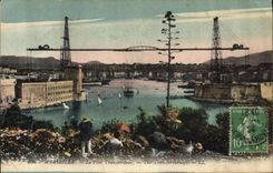 CPA Marseille Le Pont Transbordeur 