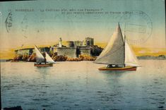 CPA Marseille Le Chateau d'If bati par Francois et qui servit Longtemps de Prison d'Etat 