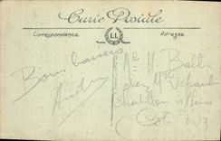 CPA Marseille Coucher de Soleil L'Entree du Port 