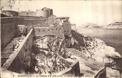 CPA Marseille Le Chateau d'If Cote Nord 