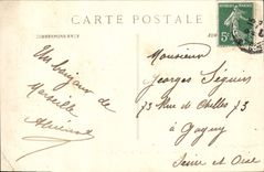 CPA Marseille La Sortie du Vieux Port 