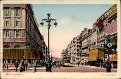 CPA Marseille La Canebiere 