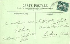 CPA Marseille Coucher de Soleil 