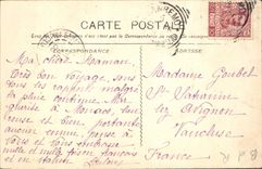 CPA Marseille Coucher de Soleil 