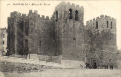 CPA Marseille Abbaye St Victor 