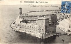 CPA Marseille Le Fort St Jean 