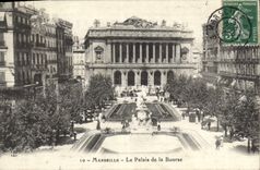 CPA Marseille Le Palais de la Bourse 