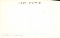CPA Marseille Notre Dame de la Garde 
