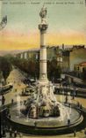 CPA Marseille Fontaine Cantini et Avenue du Prado 