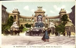 CPA Marseille Le Palais Longchamp Musee des Beaux Arts 
