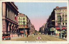 CPA Marseille Le Canbiere 