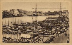 CPA Marseille Le Vieux Port et le Transbordeur 