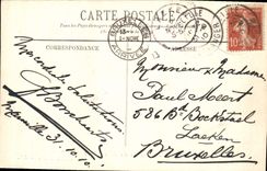 CPA Marseille Le Vieux Port et le Pont Transbordeur 