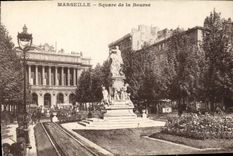 CPA Marseille Square de la Bourse 