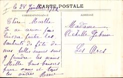 CPA Marseille Ile du Chateau d'If Vue d'ensemble Cote Est 