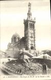 CPA Marseille Basilique de Notre Dame de la Garde 