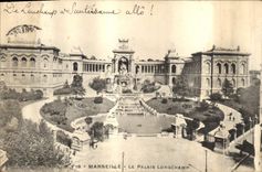 CPA Marseille Le Palais Longchamp 