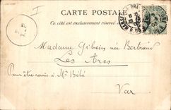 CPA Marseille La Sortie du Vieux Port 