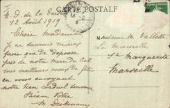 CPA Souvenir de Notre Dame de la Garde Marseille 