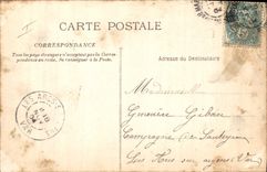 CPA Marseille Le Parc Borely Le Pont sur le Lac 