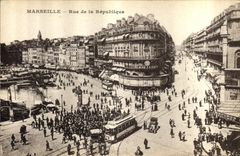 CPA Marseille Rue de la Republique 