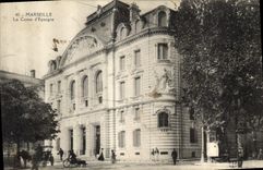 CPA Marseille La Course d'Espargne 