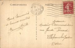 CPA Marseille Place Castellane et Avenue du Prado