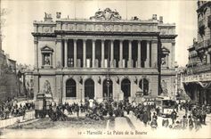 CPA Marseille Le Palais de la Bourse 