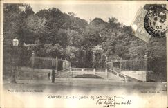 CPA Marseille Jardin de la colline Pugot