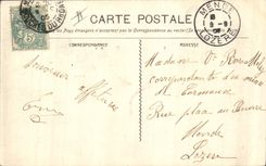 CPA Marseille La Fontaine Estrangin 