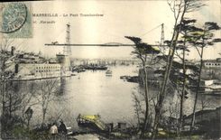 CPA Marseille Le Pont Transbordeur 