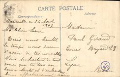 CPA Marseille La Caisse d'Espargne 