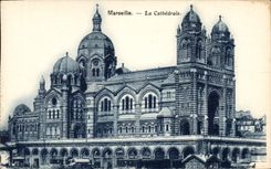 CPA Marseille La Cathedrale 