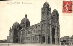 CPA Marseille La Cathedrale 