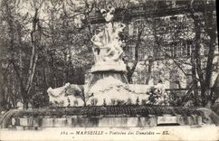 CPA Marseille Fontaine des Danaides 