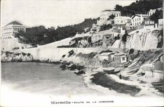 CPA Marseille Route de la Corniche 