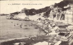 CPA Marseille Promenade de la Corniche 