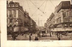 CPA Marseille La Cannebiere 
