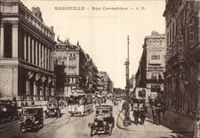 CPA Marseille Rue Cannebiere 